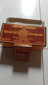 Product Review of 1 DOOS BEDAK DINGIN BERASTAGI ASTAGINA ISI 12PC from 🍝**y m**🍝 0