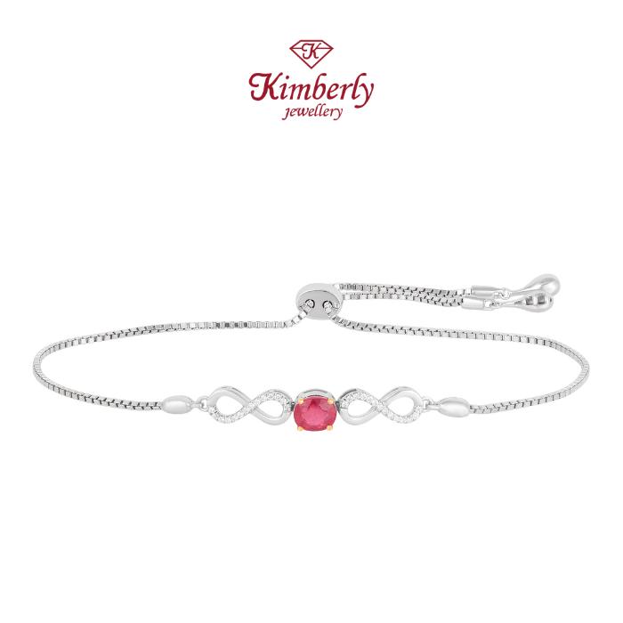 Gambar Gelang Rantai Berlian Batu Ruby Model Serut KBE1321548 - Kimberly Jewellery dari Kimberly Jewellery Online Kota Administrasi Jakarta Selatan Tokopedia