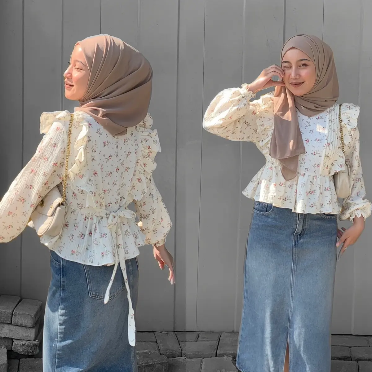 NARA BLOUSE BY WELAVIT | Atasan Wanita lucu | Baju lucu | Blouse Ruffle