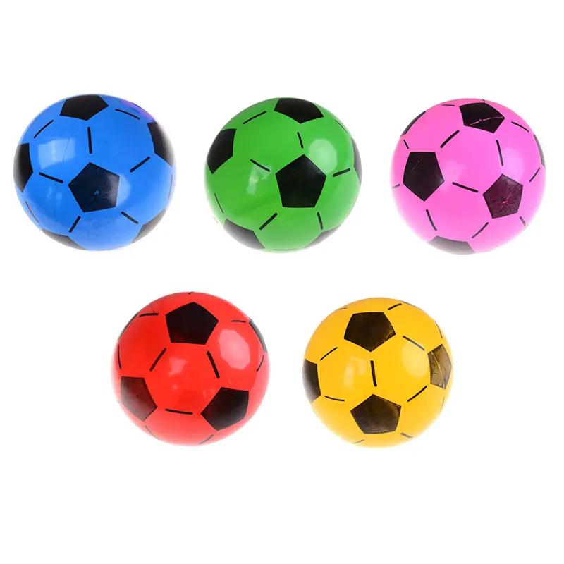 1pc inflatable PVC quả bóng đá bãi biển trẻ em trẻ em quả bóng thể thao hồ bơi…