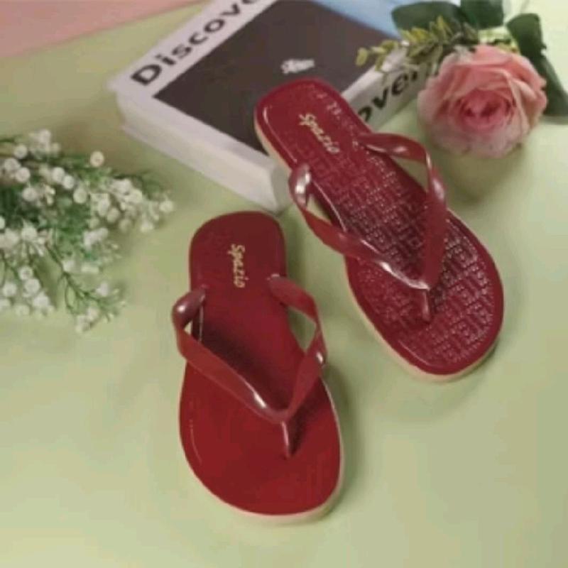 Sandal Wanita Japit Cantik Glosy Simple Lentur Size 37-40 Jepit 3