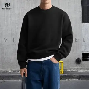 Sweater Crewneck Polos Basic Oblong - Fleece Tebal Premium - Sweater Pria Wanita - Sweater Polos Crewneck Blus Unisex