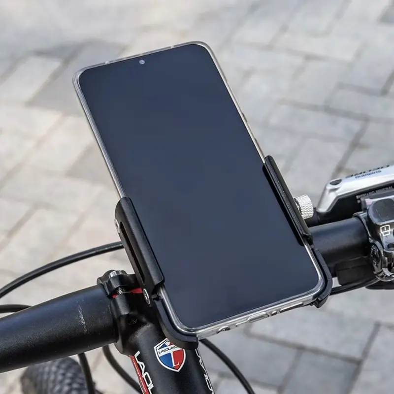 ZACRO Phone Holder GUB P30 - Holder Handphone Motor Sepeda Hitam 5