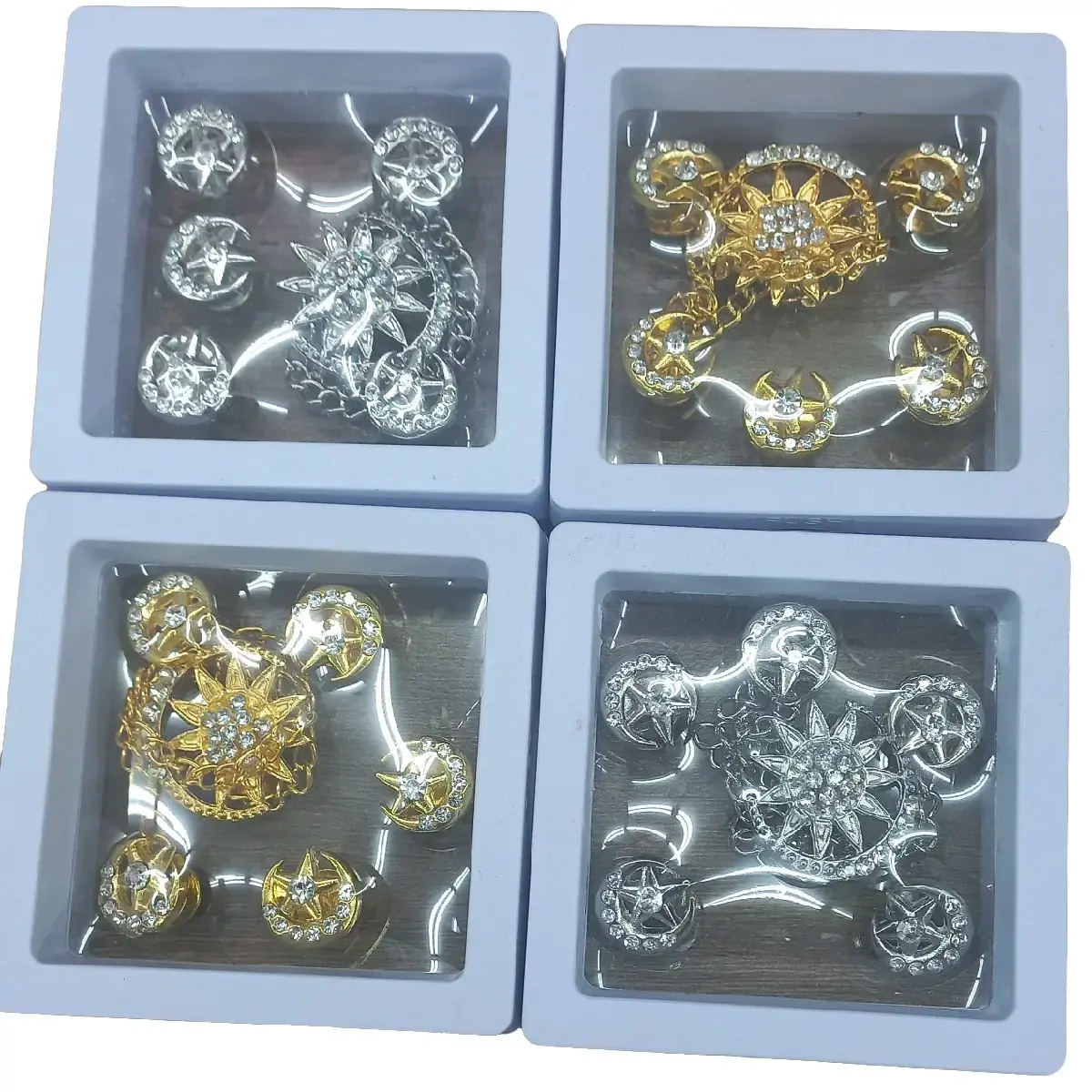 BUTANG BAJU MELAYU BARANTAI WARNA  GOLD EMA'S/s