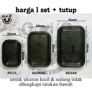 Nampan Mika Kue Hantaran Ukuran S,M,L /  Mika Nampan Kitchenware