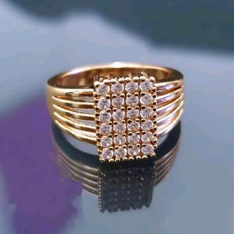 Cincin Wanita Dewasa Motif Full Permata Cantik Lapis Em*s 18k 0