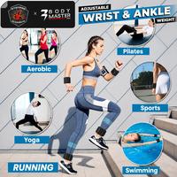 Gambar Ankle wrist adjustable 1KG BM-E610/AAW/1KG|Weight Pemberat Tangan |Kaki 1KG Gym |Fitness - HITAM dari Ototpro Surabaya Kota Surabaya 3 Tokopedia