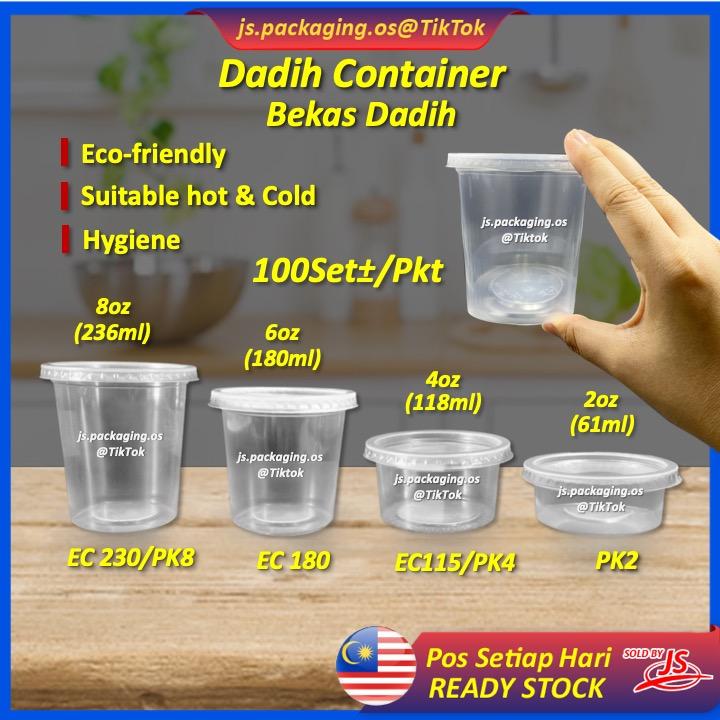 BENXON EC Bekas Dadih Jelly 100Pcs Cup Dadih Disposable Smal - TikTok ...