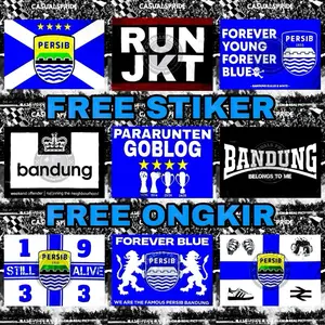 Bendera Persib 1933 Variasi 4 Tali Pojok Murah untuk Bobotoh Casuals Ultras Northernwall Viking
