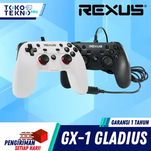 Rexus GX1 Gladius Joystick Pro Gaming Garansi Resmi Game Gamepad