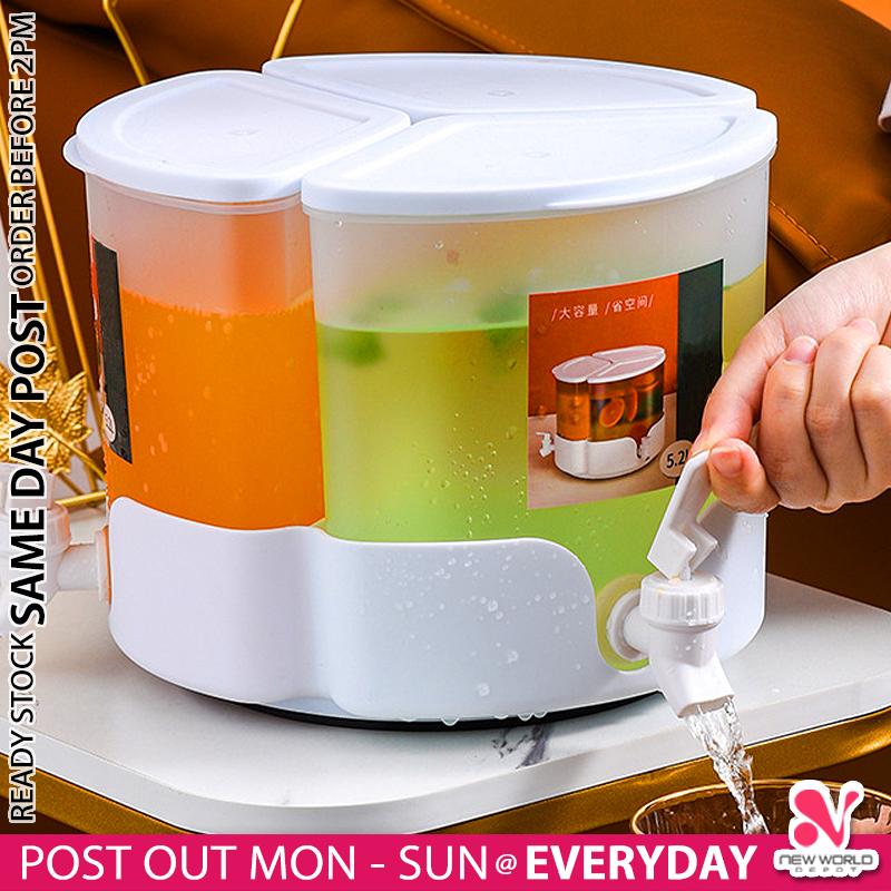 ( EASILY POSITION ) 360° Rotatable Water Dispenser 5.2L Detachable ...