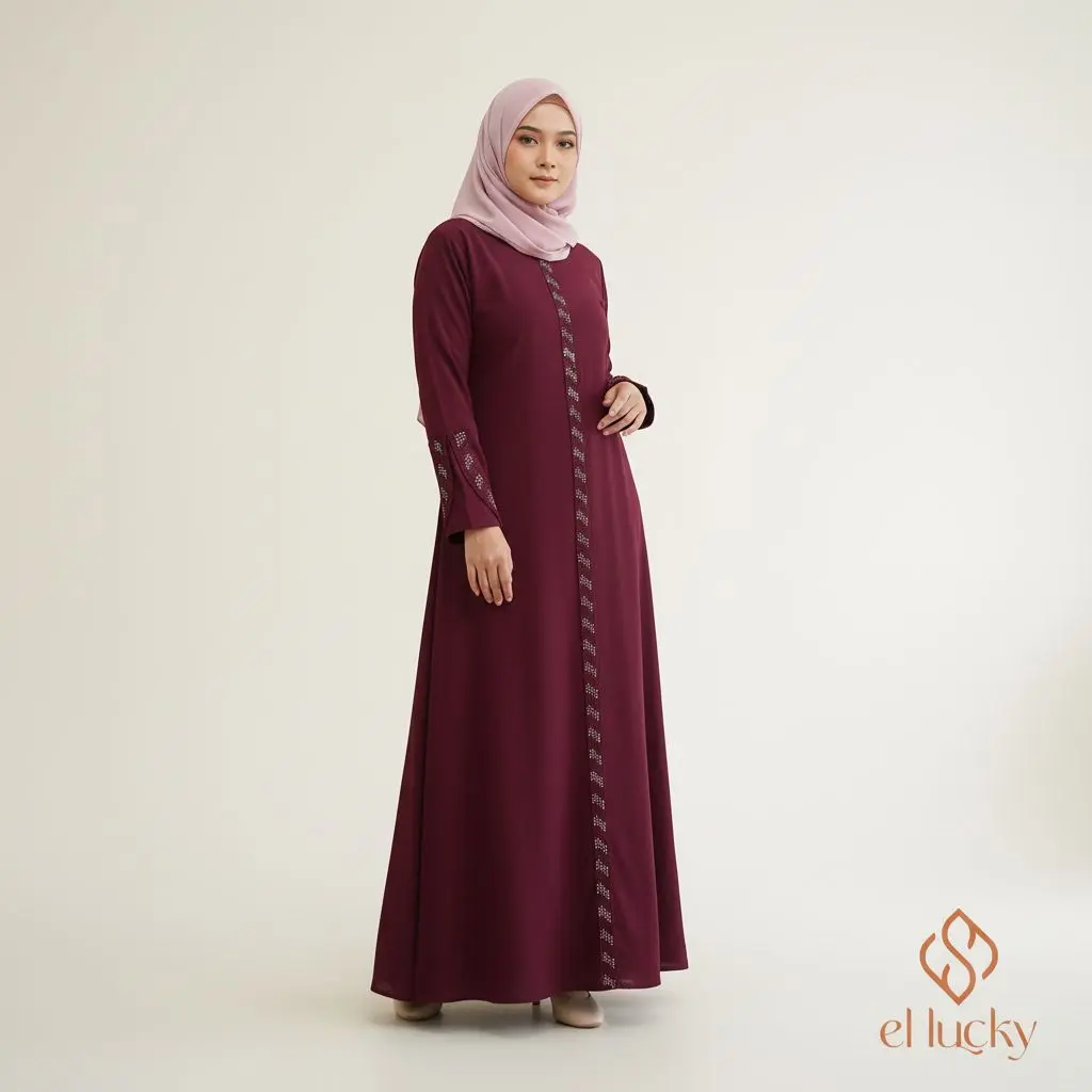 Ameera - Maroon