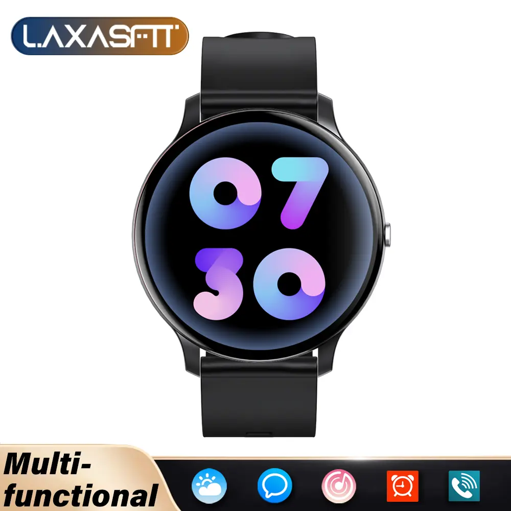 LAXASFIT X27 Smart Watch Bluetooth, Suitable for Daily Use, Business,Exercise,Sleek Design, Effortless Wear, Cool Dynamic HD Watch Face, IP68 Water Resistance, 230mAh Long-lasting Battery Life,multiple sport modes