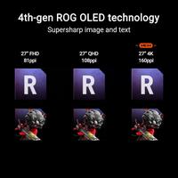 Gambar MONITOR ASUS ROG Swift OLED PG27UCDM Gaming Monitor - 27 inch, 4K UHD (3840x2160), OLED, 240Hz, 0.03ms - Instan dari Techno Computer Bali Kota Denpasar 3 Tokopedia