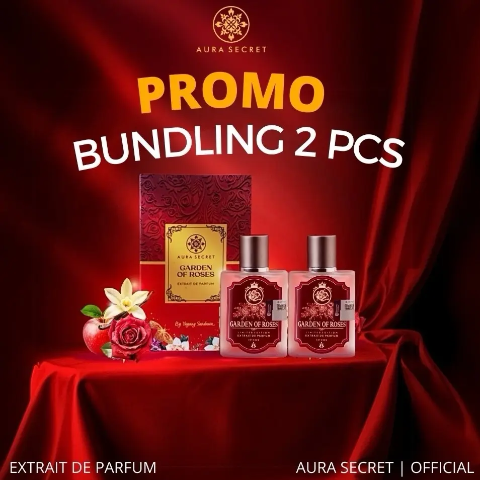 BUNDLING 2 PCS ( DUA ) PARFUM Garden OF Roses