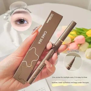 Eyeliner Spidol Waterproof Cair KAKA SEA Tahan Air Tahan Keringat Cepat Kering Sangat Halus Tidak Luntur