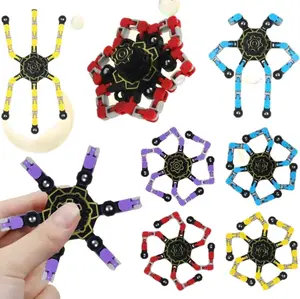 rekomendasi mainan anak fidget spinner robot kaki 6