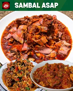 Sambal Asap Tanev Food 100 Gram - Sambal Daging Asap / Sambal Ayam Asap / Sambal Ikan Asap - Ready Siap Kirim