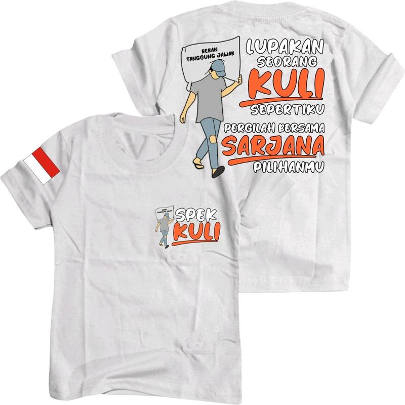 Kaos Dtf Terviral Lupakan Seorang Kuli Kaos Murah Kaos Hitam Terlaris Dewasa Kaos Distro T-Shirt Pria Combed Katun Oblong Nyaman Pendek Polos 3