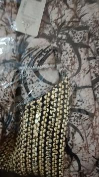Product Review of GAMIS RENDA SULTAN ori BLINK MOTIF MONOCHROME Rempel Bunga Cantik Rayon Panjang from F**a N**a 0