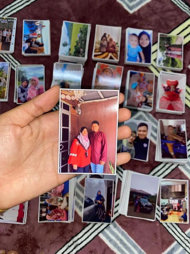 POLAROID MURAH (GAMBAR FULL) polaroid custom / polaroid gambar sendiri / polaroid filter uv sd card strips photo kes camcorder