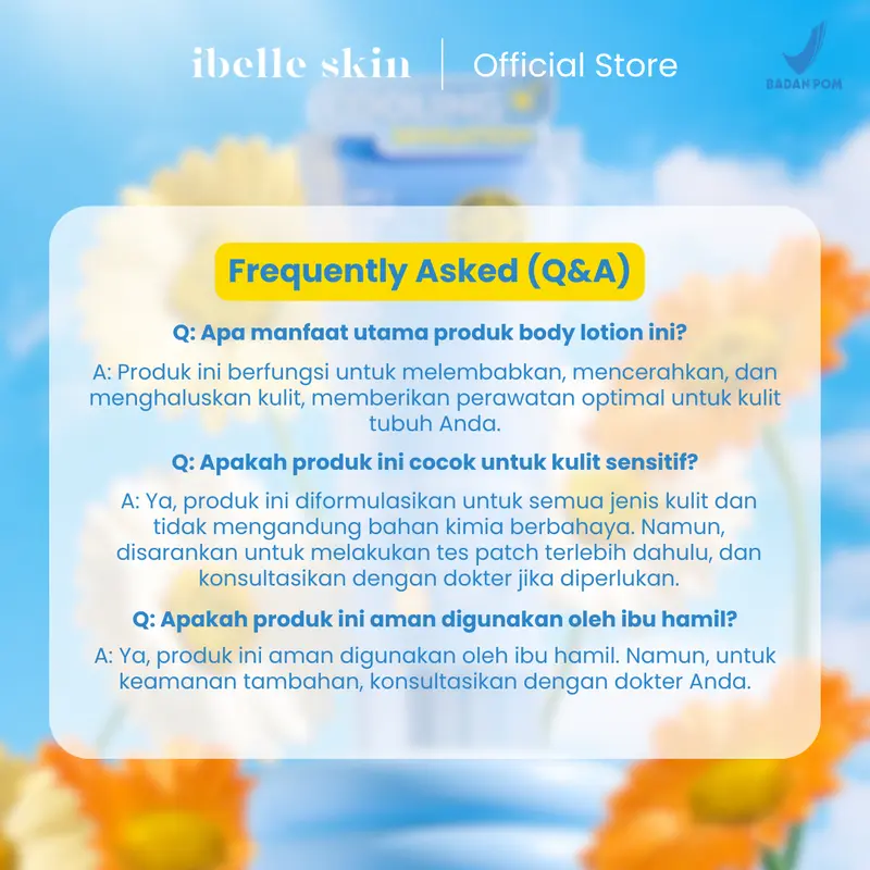 Infus Duo Premium Body Lotion & Gel Whitening - Blue Infusion Whitening Glow Duo | Handbody | 19X Whitening Complex, 5% Niacinamide, & Blue Copper Peptide | Mencerahkan, Melembabkan, & Menutrisi Kulit | IBELLE SKIN 3