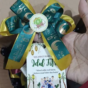 pita Hampers Lebaran/hangtag Idul fitri/hangtag Pita murah/Ramadhan