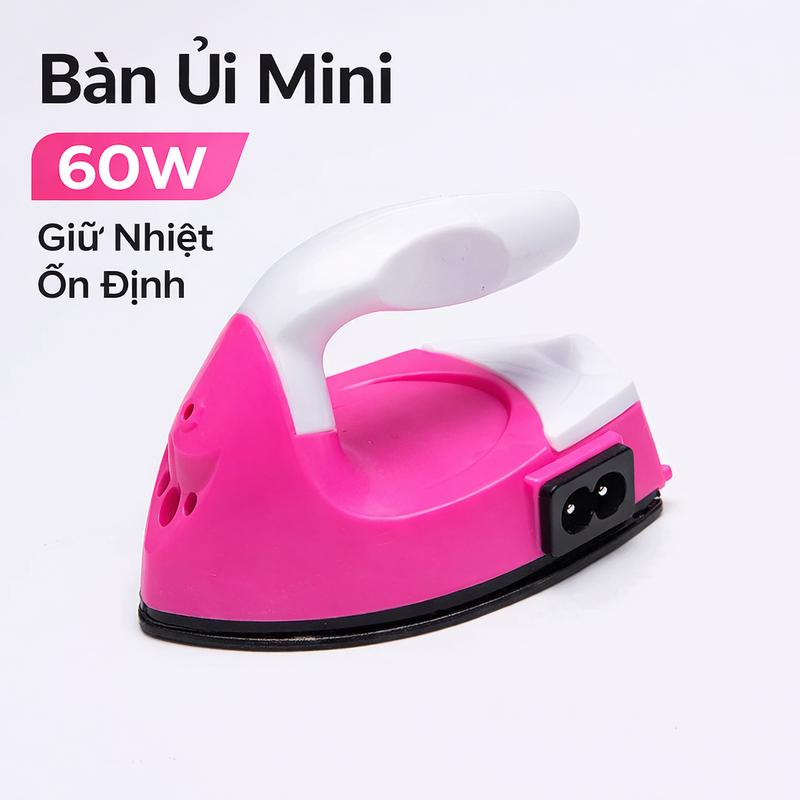 Bàn Ủi Mini 60W – Giữ Nhiệt Ổn Định