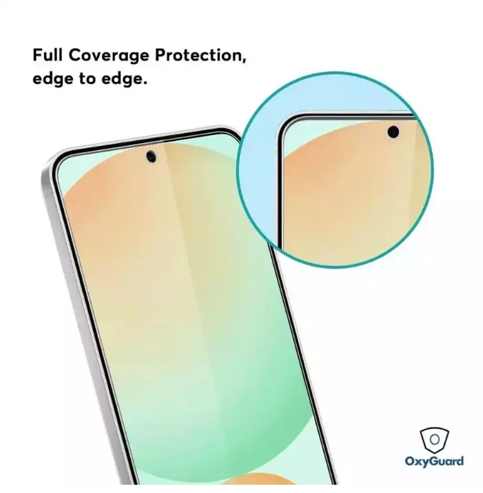 Tempered Glass for Samsung Galaxy A56 5G / A36 5G / A55 5G / A54 5G / A35 5G Oxyguard Premium Anti Gores Screen Protector 5