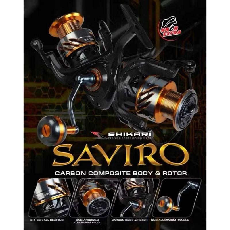 SHIKARI SAVIRO HG SW Reel Pancing Spinning 2000 & 3000 0