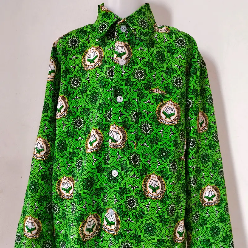 BATIK Mi-BATIK Diniyah-BATIK MI MOTIF ALIFA HIJAU 4