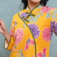 Gambar NONA RARA - Mira Encim T5104, Baju kerja batik blouse wanita modern - S dari Nona Rara Batik Kota Administrasi Jakarta Timur 2 Tokopedia