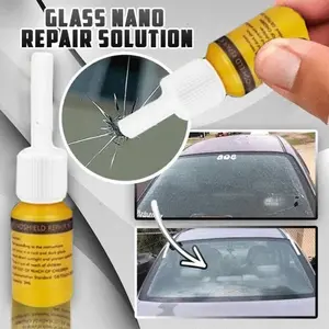 Lem Kaca Retak Mobil Sealent Kaca Anti Retak Penghilang Retak Windshield Perekat Kaca Repair Kit  Super Kuat