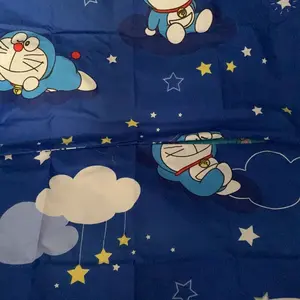 SPREI KARAKTER ANAK DORAEMON SET Sarung Bantal/Guling Karet Tali Kain