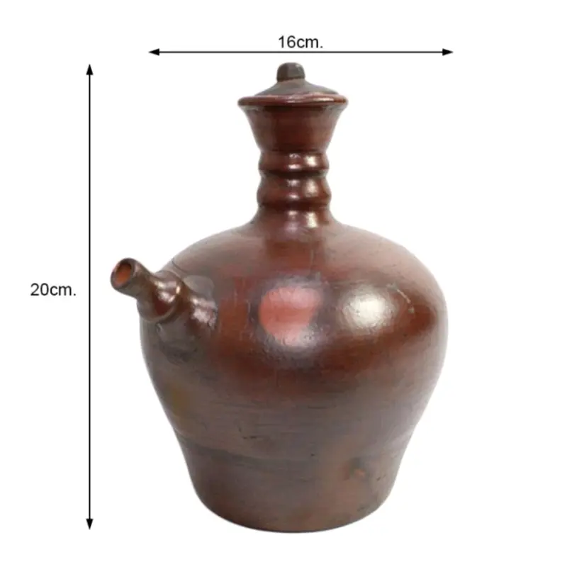 Kendi Air Minum Tradisional Alami dari Tanah Liat Ramah Lingkungan kendi Botol minuman 3