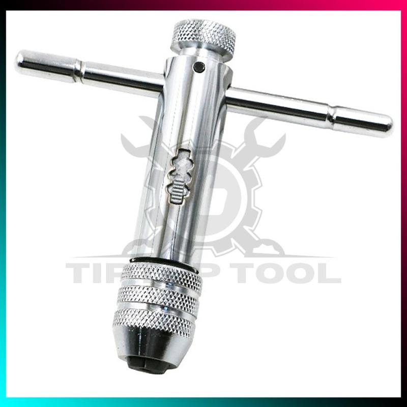 Reversible Adjustable T-Handle Ratchet Tap Wrench Handle M3-M8 - TikTok ...