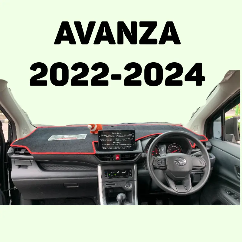 Alas Dasbor Cover Dashboard New Avanza 2022- Penutup Dasbor Mobil Toyota Avanza 20023 2024 Terbaru Car