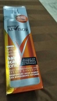 Product Review of Makarizo Advisor Hair & Scalp Tonic 240mL - 2 in 1 Untuk Rambut Rontok dan Ketombe / Memperkuat Akar Rambut from f**e 2
