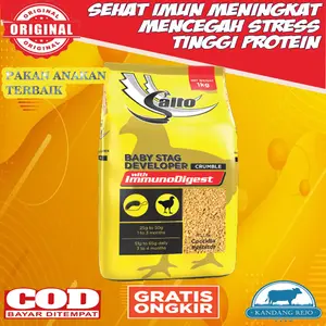 SALTO BABY STAG DEVELOPER With Immuno Digest Pakan Ayam 1 KG