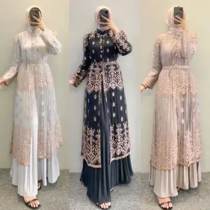 RANIA  DRESS |baju lebaran 2025|Dress brokat kekinian|GAmis kondangan