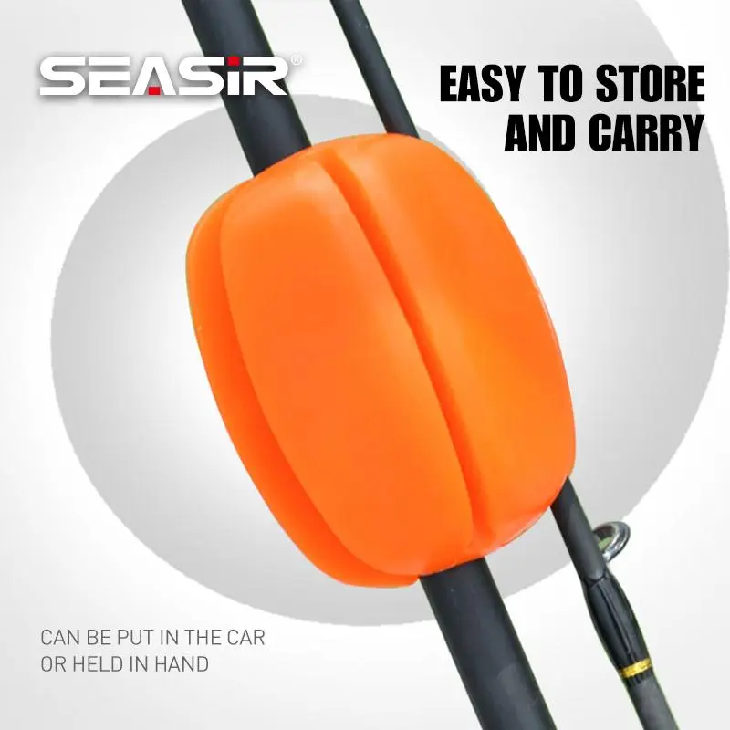 SEASIR-Bóng Cố Định Cho Cần Câu, Bảo Vệ Bóng Silicon, Giá Đỡ Chống Va Chạm, Dụng Cụ Rút Cần Câu, Nút Chặn, Phụ Kiện Câu Cá 5