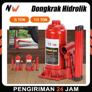 Dongkrak Hidrolik 10 Ton untuk Bengkel & Armada - Angkat Truk/Pick Up dengan Cepat dan Aman