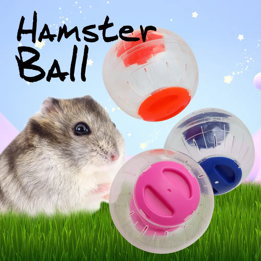 Furry Pals Hamster running ball with or without lighting(12cm)