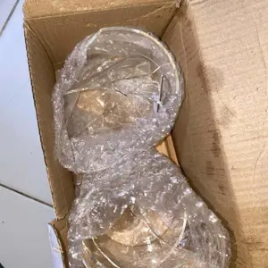 CHOTA  Tempat Bumbu Dapur Borosilicate 3in1 Dengan Alas Tatakan dan Sendok Kayu Toples Bumbu Garam Gula Merica Kaca Kitchenware