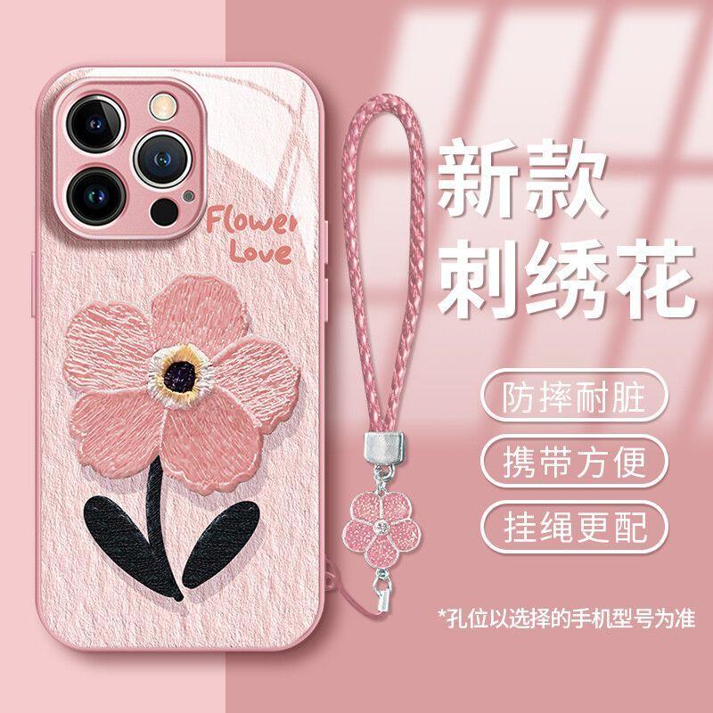 Ốp Điện Thoại Kính 2 Trong 1, Thiết Kế Hoa Hồng Sơn Dầu, Tương Thích Với iPhone 7, 8, 11, 12, 13, 14, 15, 16, Pro Max, X, XR, XS Max, Thời Trang Cao Cấp, Phong Cách Tối Giản