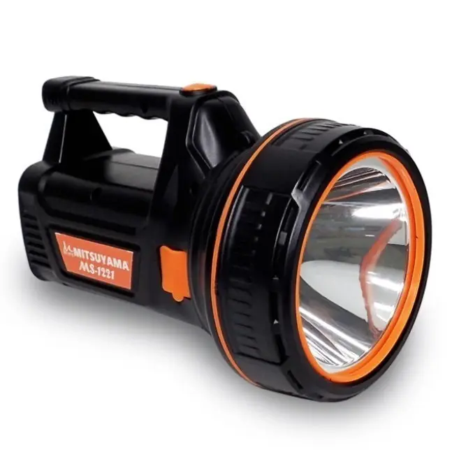 Senter LED Jumbo 50 Watt Mitsuyama MS-1221 USB Charger Super Terang