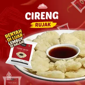 Marenta Cireng Rujak (210gr) - Aci Goreng sambal pedas manis makanan Instan