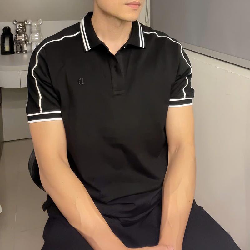  Áo polo PRO j16 vải cá sấu cotton 80% thoáng mát chống nhăn thanh lịch sang trọng Tay Ngắn Menswear Nam - J16 