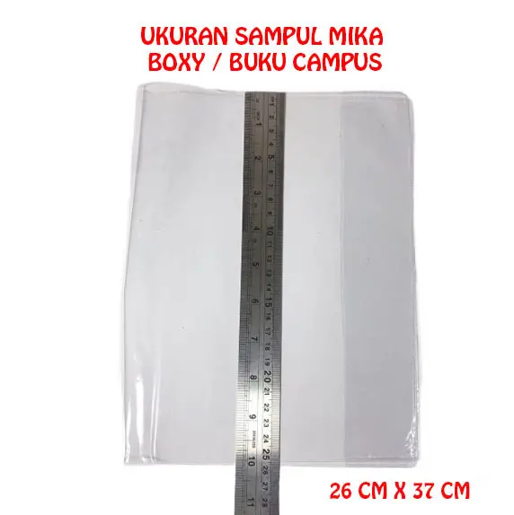 Sampul Buku Mika Kwarto / Boxy Mika Tebal isi 10 lembar Sampul Buku Sidu BENING KUARTO SIAP PAKAI 20 lembar Tebal Sampul Buku Tulis Plastik Mika 60 Lembar 4