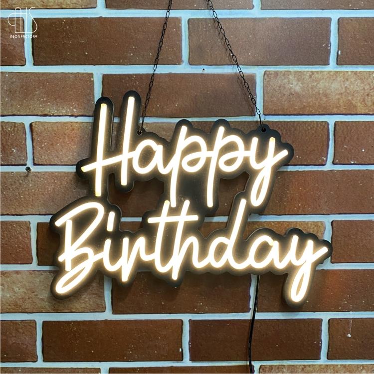 Happy Birthday Party Decoration Celebration LED Neon Signs - TikTok ...